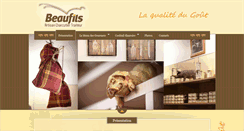 Desktop Screenshot of beaufils-charcutier.com